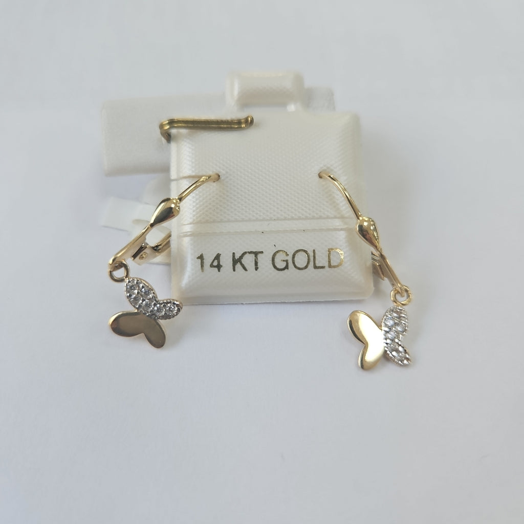 BROQUELES ORO 14K 1.8 (NUEVO)