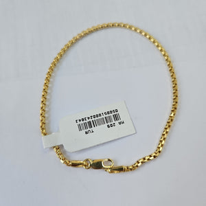 PULSERAS CABALLERO ORO 14K 3 (NUEVO)