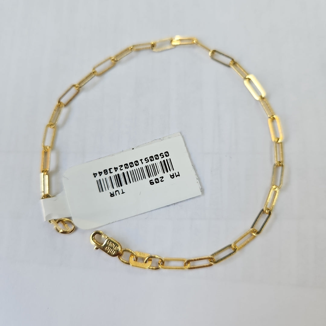 PULSERAS DAMA ORO 14K 2.1 (NUEVO)