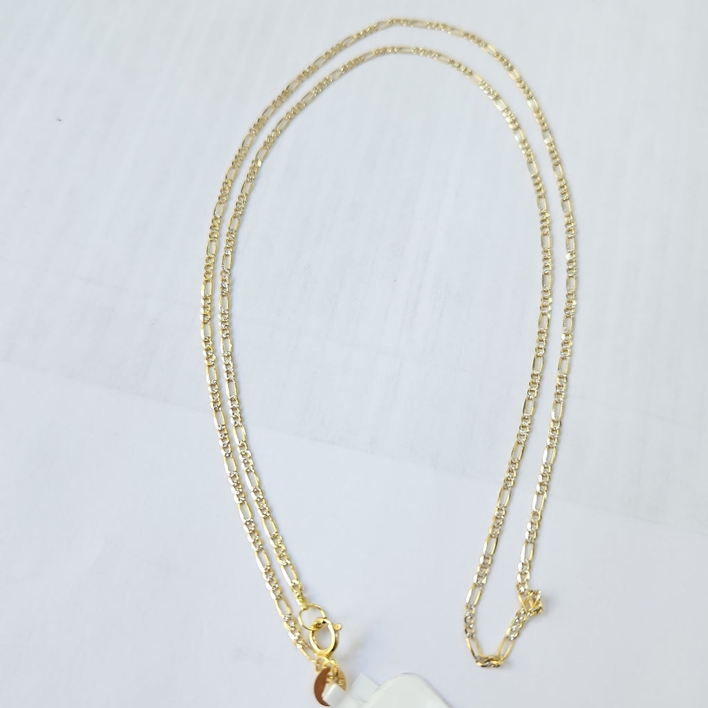 CADENAS CARTIER 3 1 DIAMANTADA ORO 14K 1.9 (NUEVO)