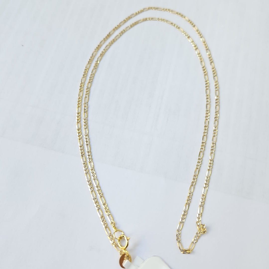 CADENAS CARTIER 3 1 DIAMANTADA ORO 14K 1.9 (NUEVO)