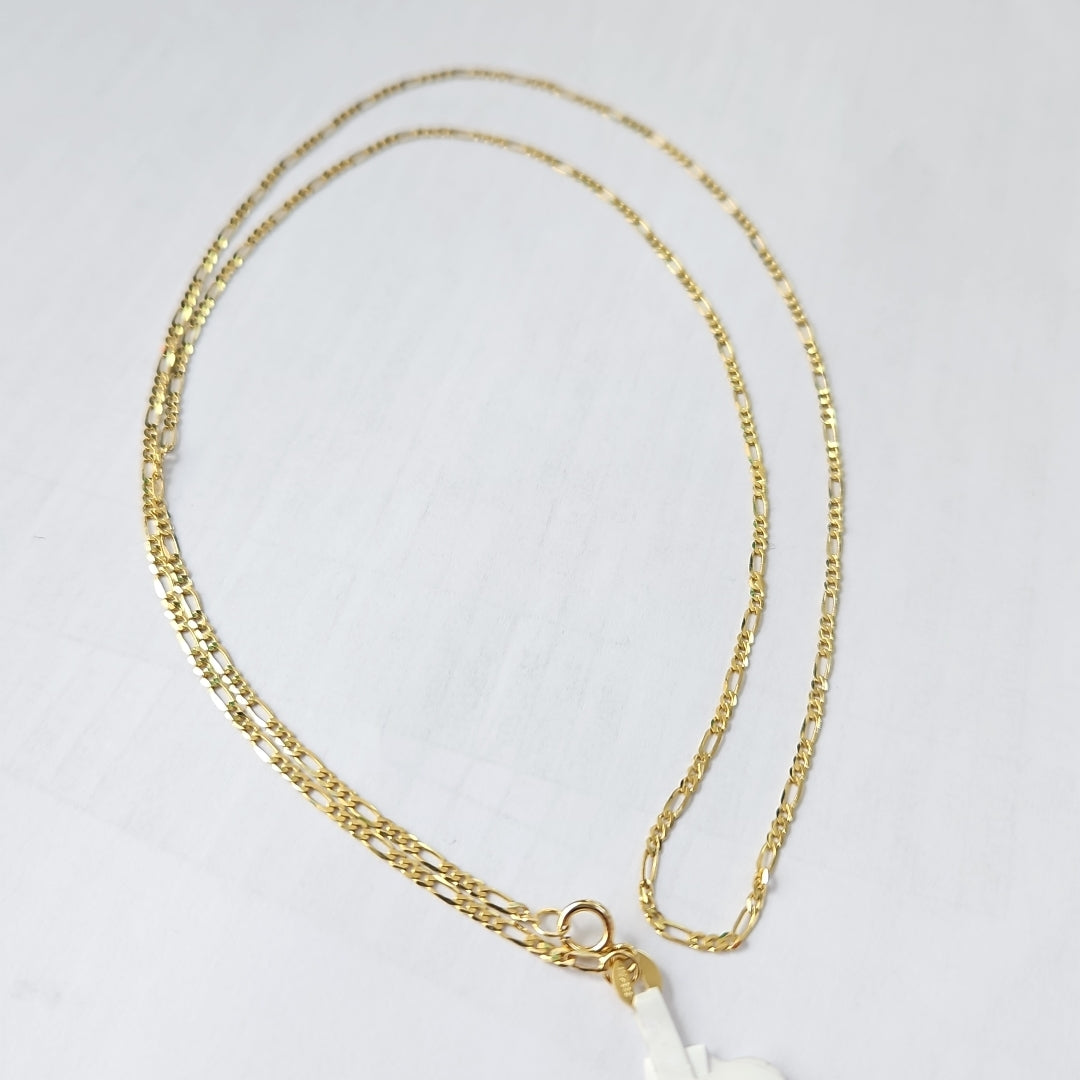 CADENAS CARTIER 3 1 AMARILLA ORO 14K 2.3 (NUEVO)