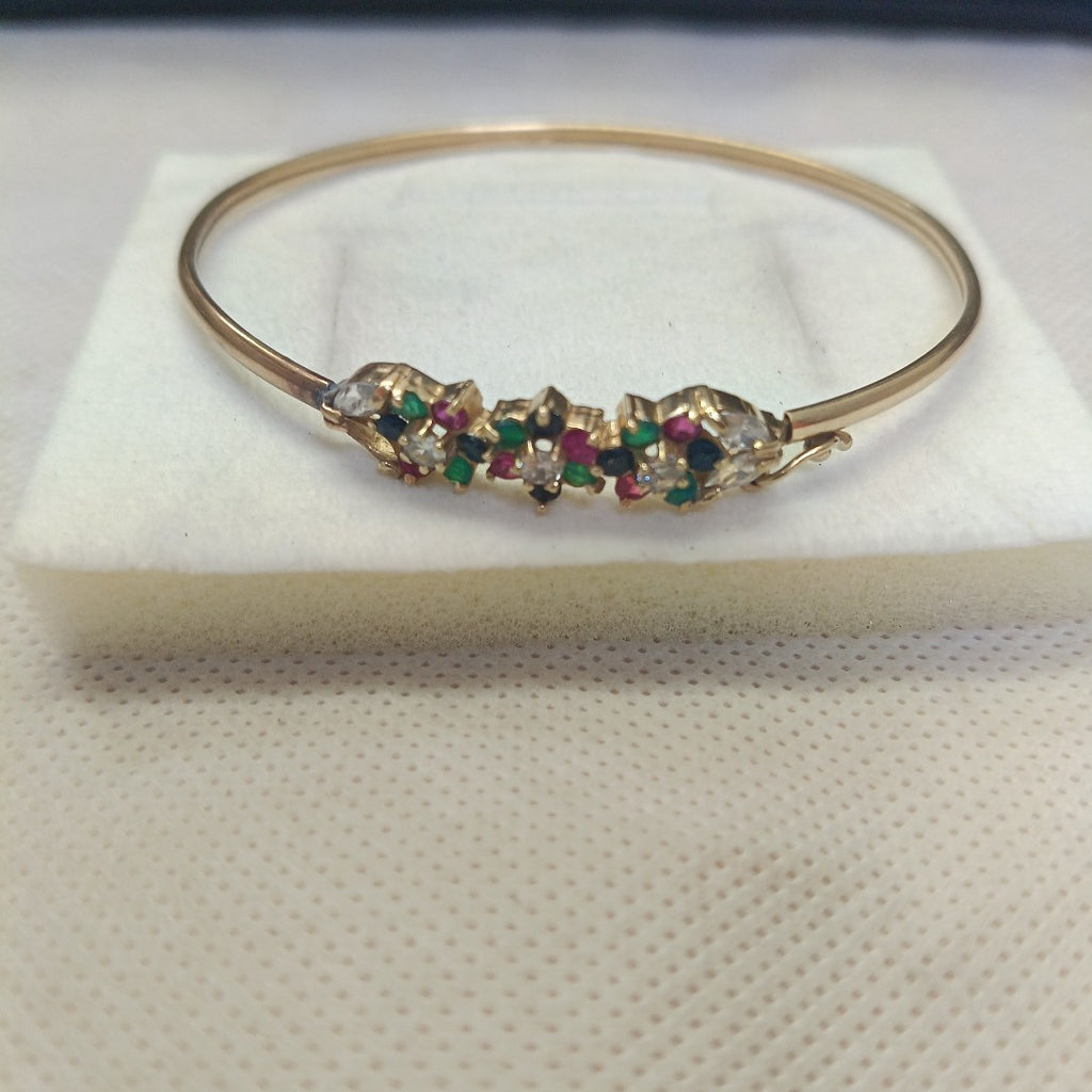PULSERA RIGIDA. ORO. 14 K 6.3 GRMS (SEMINUEVO)