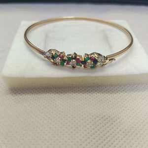 PULSERA RIGIDA. ORO. 14 K 6.3 GRMS (SEMINUEVO)