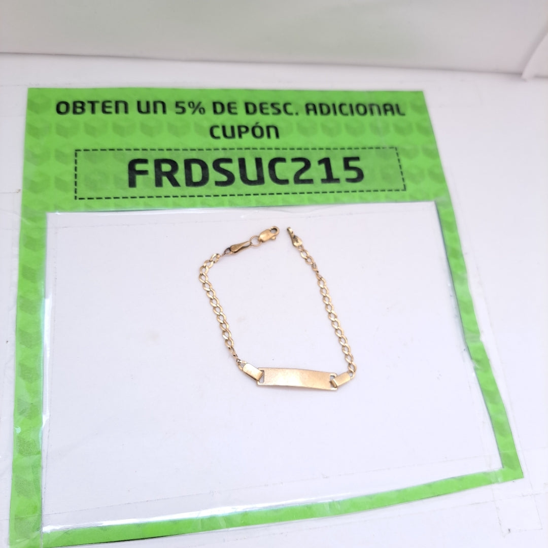ESCLAVA ORO 10 K 2,10 GRMS (SEMINUEVO)