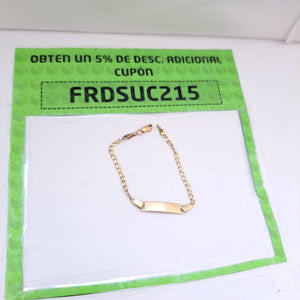 ESCLAVA ORO 10 K 2,10 GRMS (SEMINUEVO)