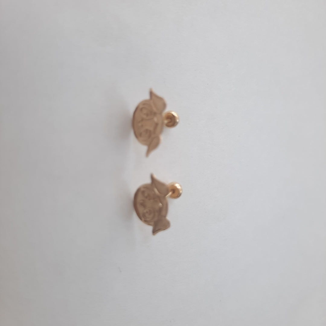 BROQUELES PAR. ORO. 10 K 0.3 GRMS (SEMINUEVO)