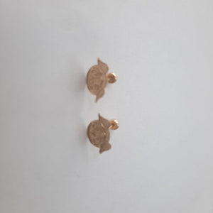 BROQUELES PAR. ORO. 10 K 0.3 GRMS (SEMINUEVO)
