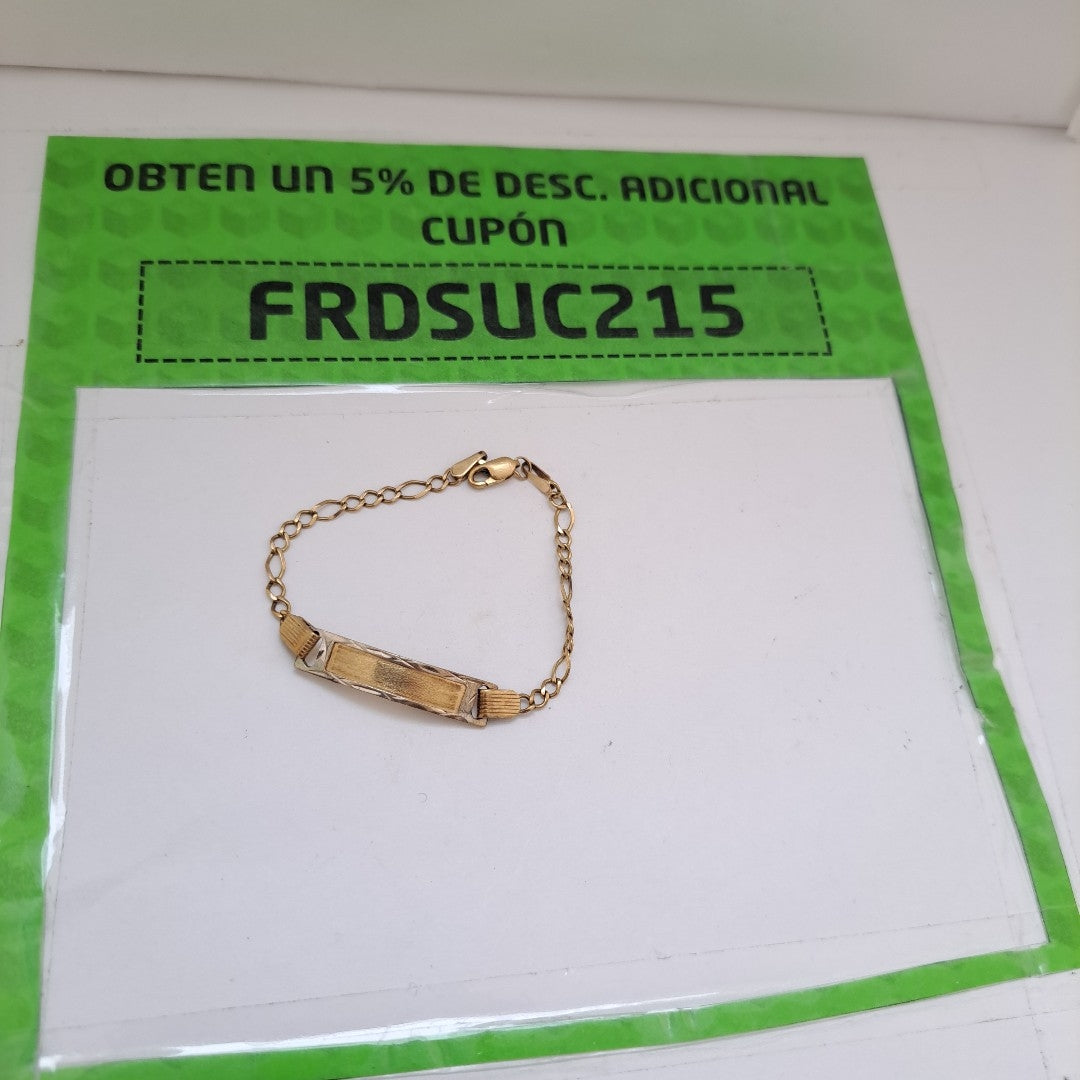 ESCLAVA. ORO. 10 K 2.7 GRMS (SEMINUEVO)