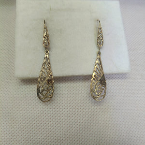 ARETES PAR. ORO. 10 K 3.3 GRMS (SEMINUEVO)