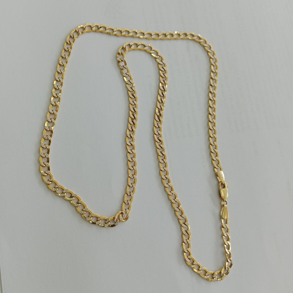 CADENA. ORO, RODIADO 10 K 8 GRMS (SEMINUEVO)