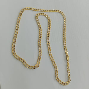 CADENA. ORO, RODIADO 10 K 8 GRMS (SEMINUEVO)