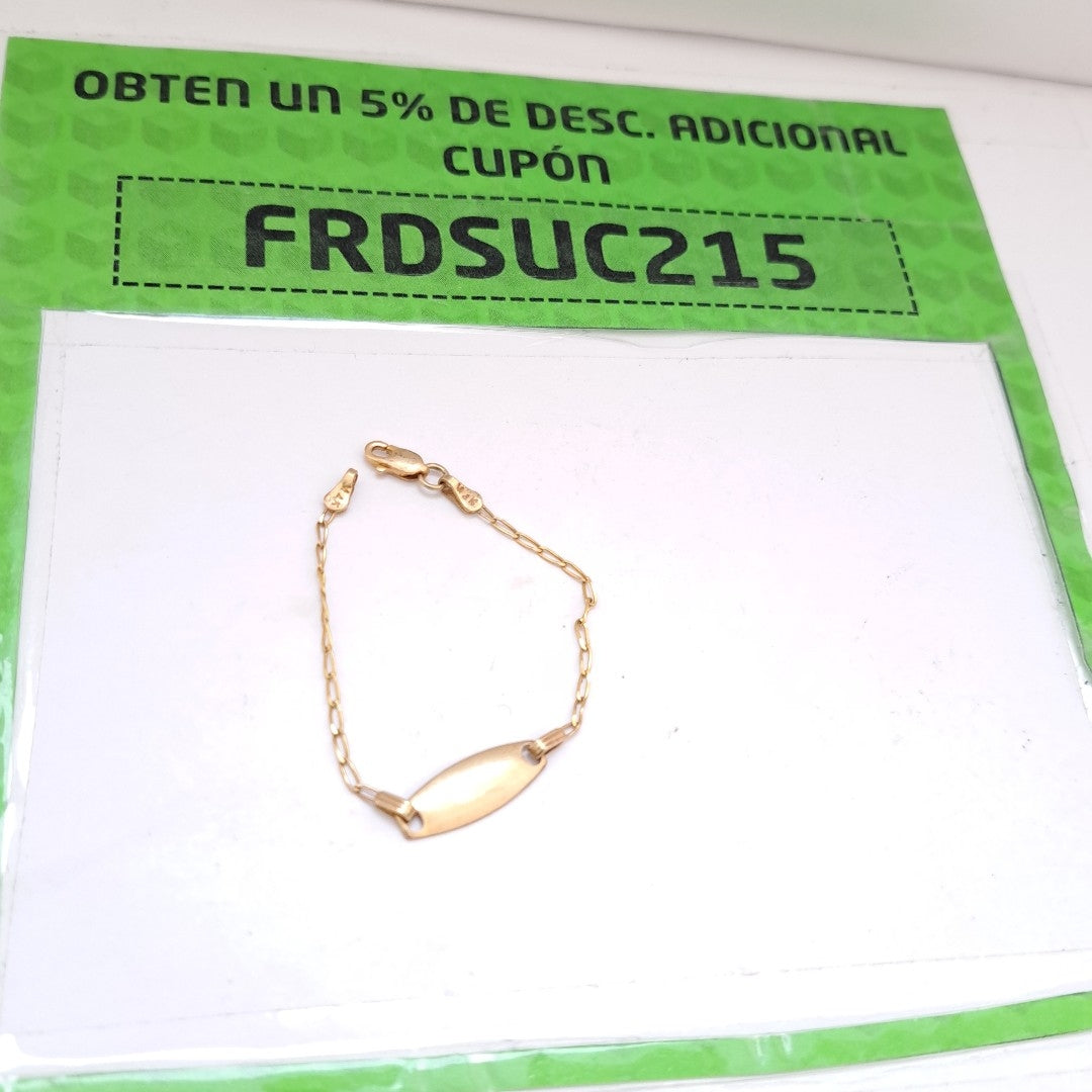 ESCLAVA. ORO. 10 K 1.5 GRMS (SEMINUEVO)