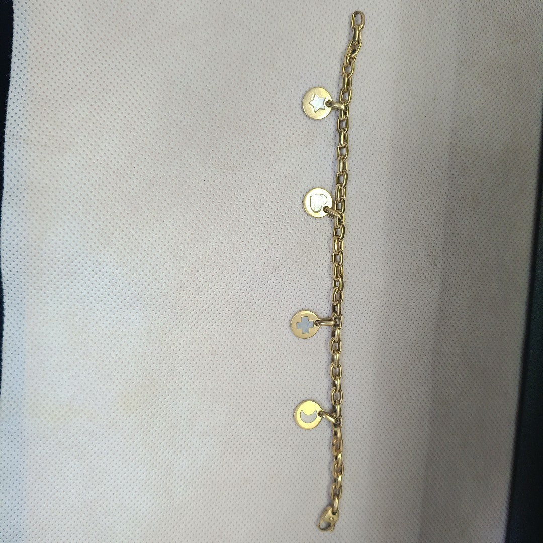 PULSERA. ORO. 18 K 12.9 GRMS (SEMINUEVO)