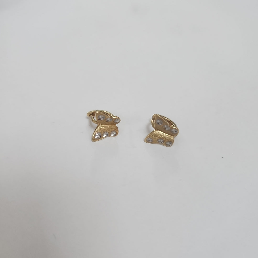 ARETES PAR. ORO. 14 K 1.8 GRMS (SEMINUEVO)