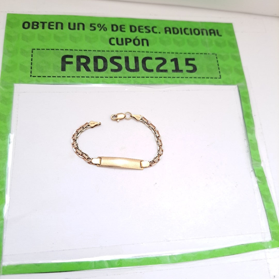 ESCLAVA ORO 10 K 2,80 GRMS (SEMINUEVO)