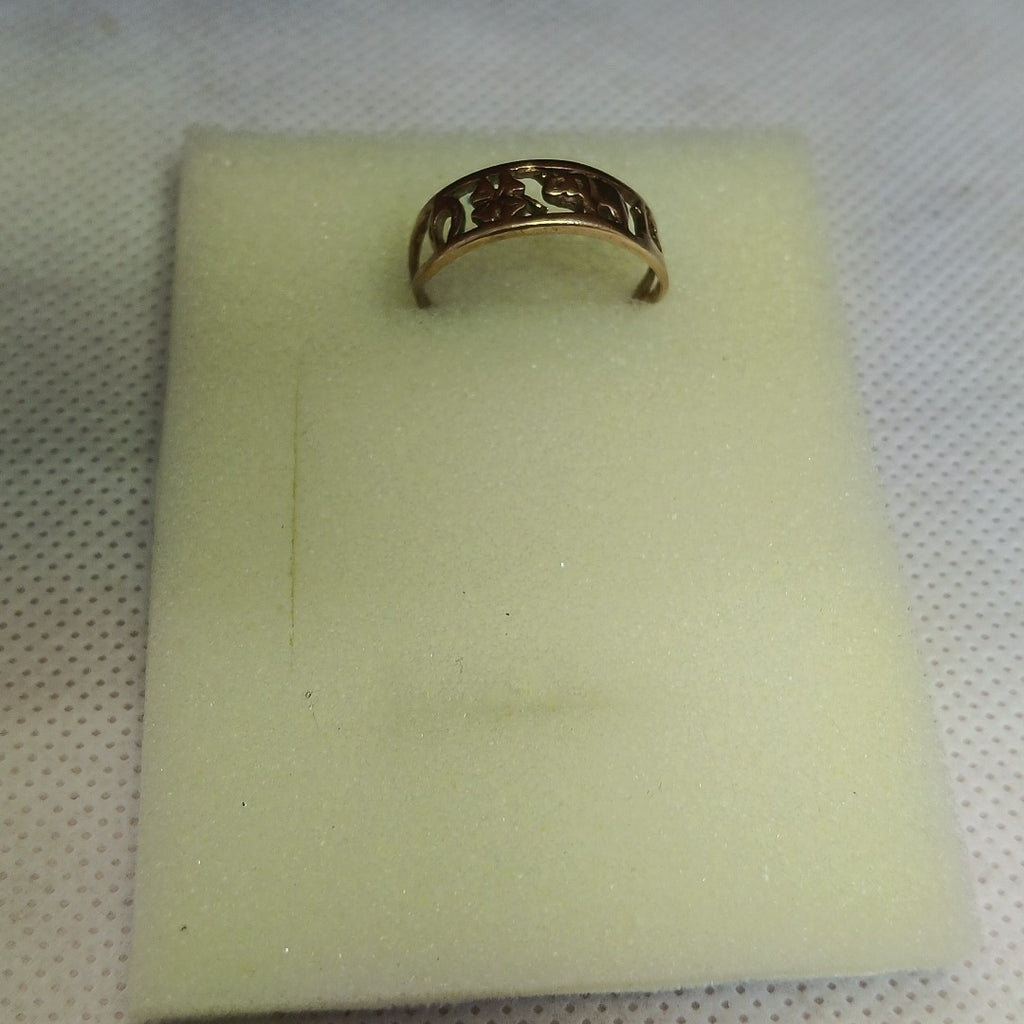 ANILLO. ORO. 10 K 1.9 GRMS (SEMINUEVO)