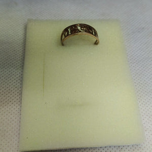 ANILLO. ORO. 10 K 1.9 GRMS (SEMINUEVO)