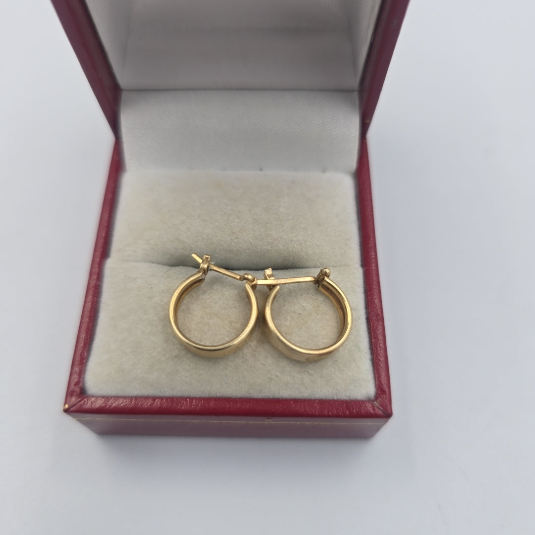 ARRACADAS PAR ORO 14 K 1,50 GRMS (SEMINUEVO)