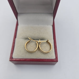 ARRACADAS PAR ORO 14 K 1,50 GRMS (SEMINUEVO)