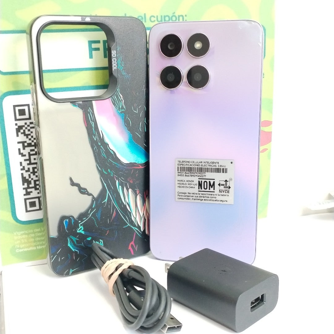 CELULAR HONOR X6A WDY-LX3 (2023) 128 GB 6 GB RAM (SEMINUEVO)
