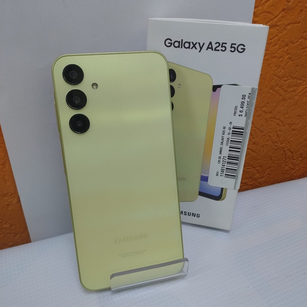 CELULAR SAMSUNG GALAXY A25 5G SM-A256E/N (2023) 128 GB 6 GB RAM (SEMINUEVO)