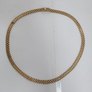 GARGANTILLA. ORO. 14 K 63.6 GRMS (SEMINUEVO)