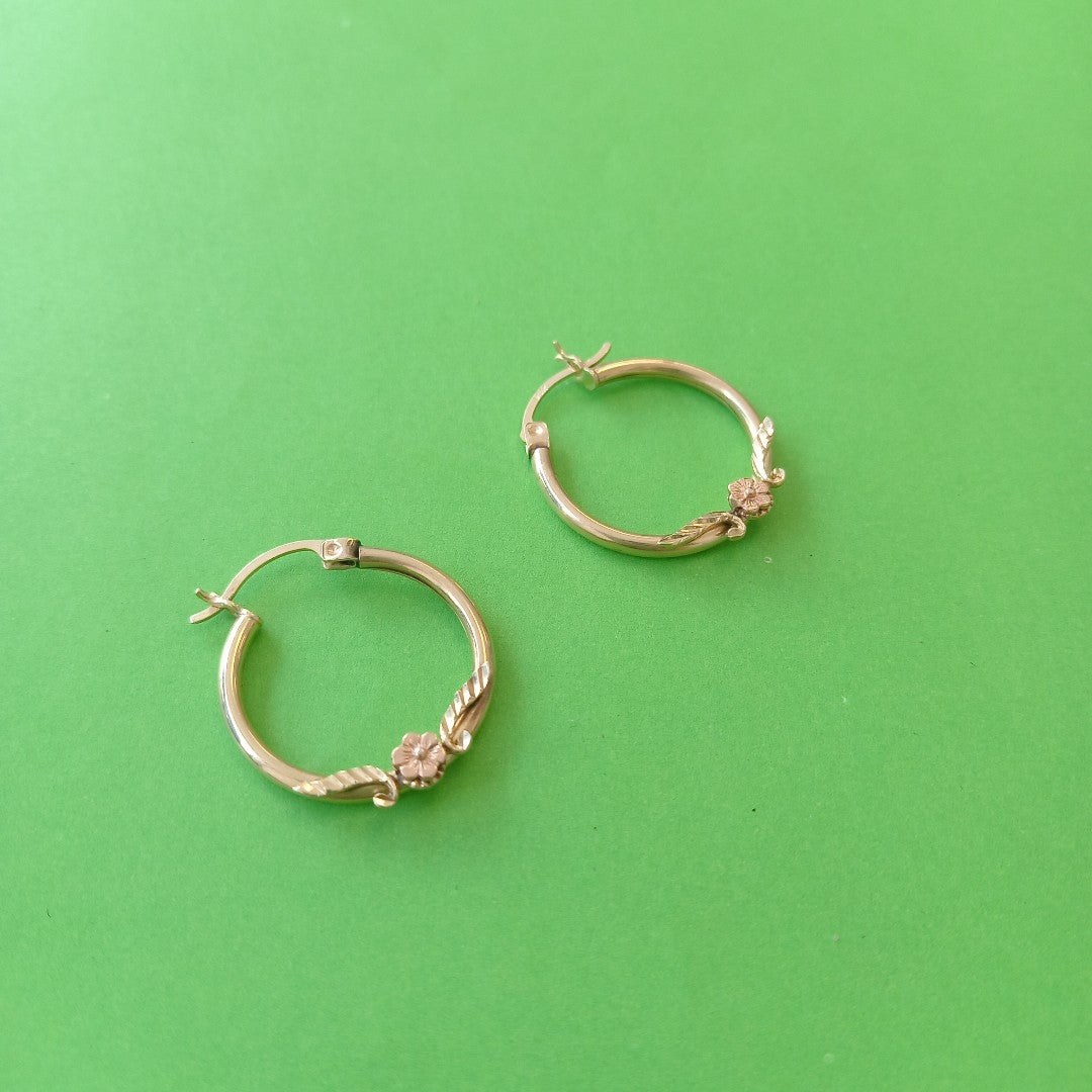 ARRACADAS PAR. ORO. 14 K 2.4 GRMS (SEMINUEVO)