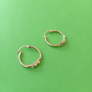 ARRACADAS PAR. ORO. 14 K 2.4 GRMS (SEMINUEVO)