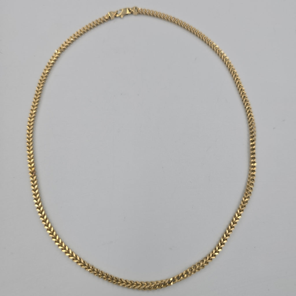 GARGANTILLA. ORO. 14 K 11.1 GRMS (SEMINUEVO)