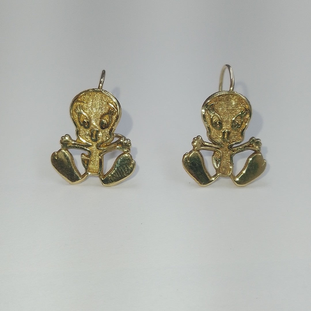 ARETES PAR. ORO. 10 K 1.9 GRMS (SEMINUEVO)