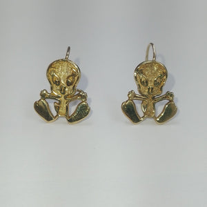 ARETES PAR. ORO. 10 K 1.9 GRMS (SEMINUEVO)