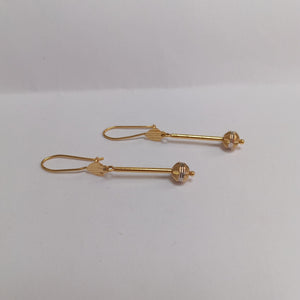 ARETES PAR. ORO. 10 K 4.6 GRMS (SEMINUEVO)