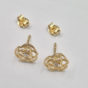 BROQUELES ORO 14K 1.5 (NUEVO)