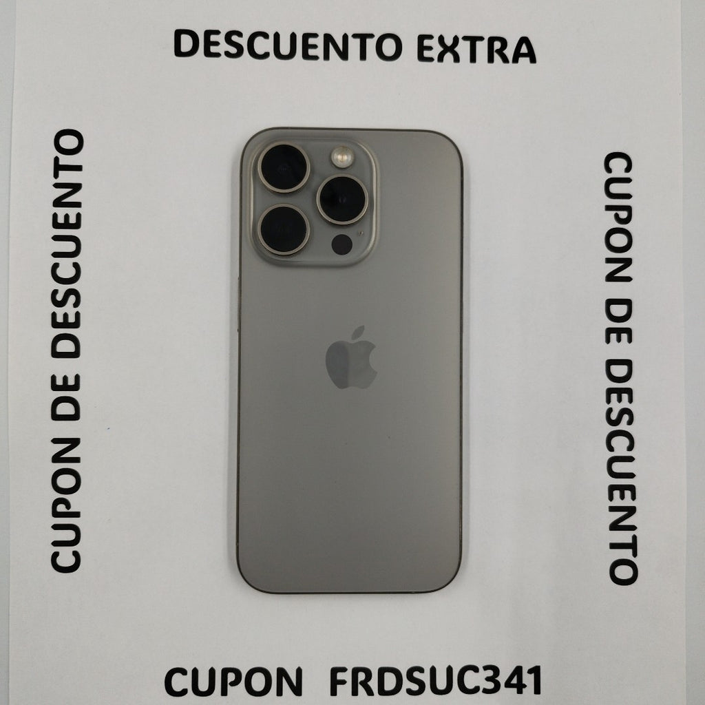 CELULAR APPLE IPHONE 15 PRO A3101 128 GB 8 GB RAM (SEMINUEVO)