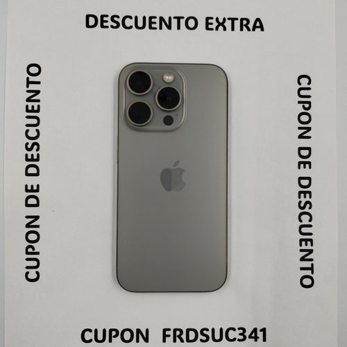 CELULAR APPLE IPHONE 15 PRO A3101 128 GB 8 GB RAM (SEMINUEVO)