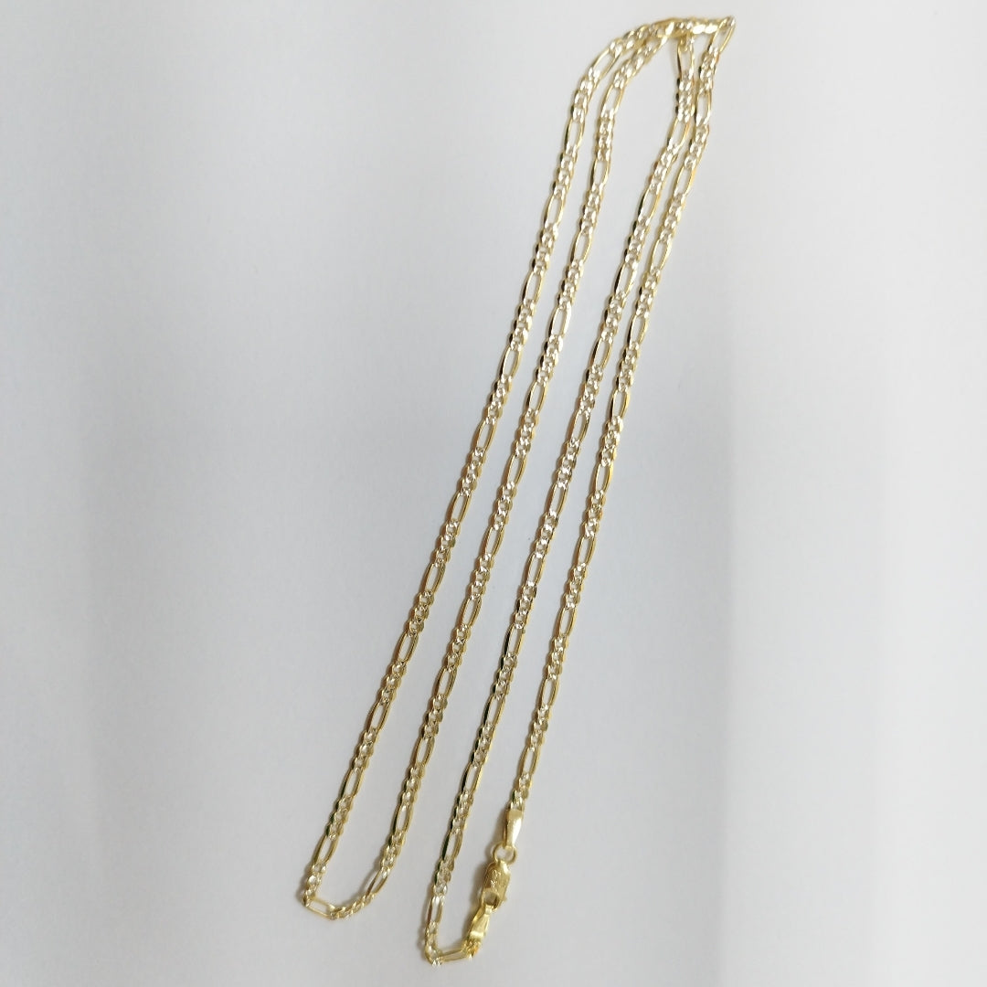 CADENAS CARTIER 3 1 DIAMANTADA ORO 14K 5.1 (NUEVO)