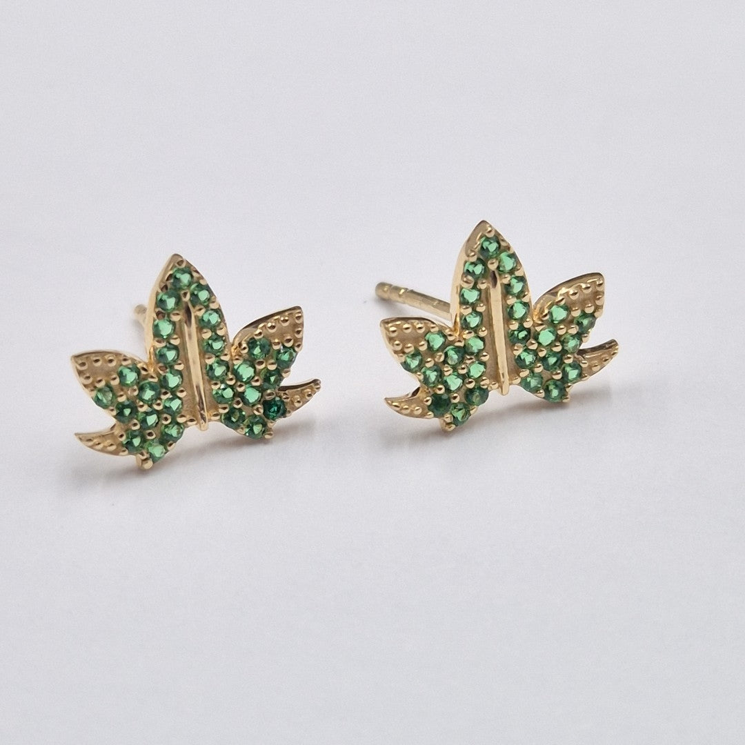 BROQUELES ORO 14K 1.5 (NUEVO)