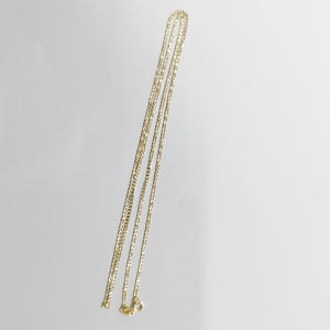 CADENAS BARBADA DIAMANTADA ORO 14K 2.3 (NUEVO)