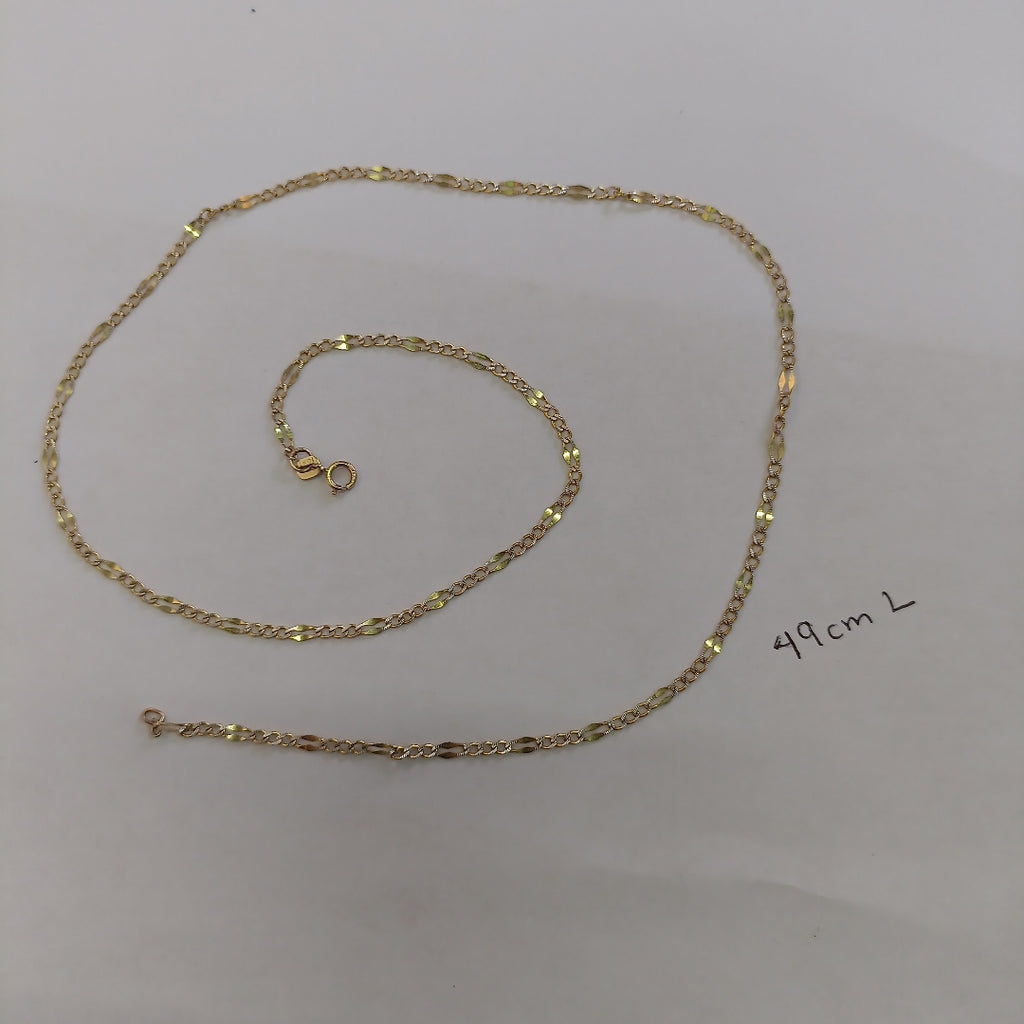 CADENA. ORO. 10 K 2.7 GRMS (SEMINUEVO)