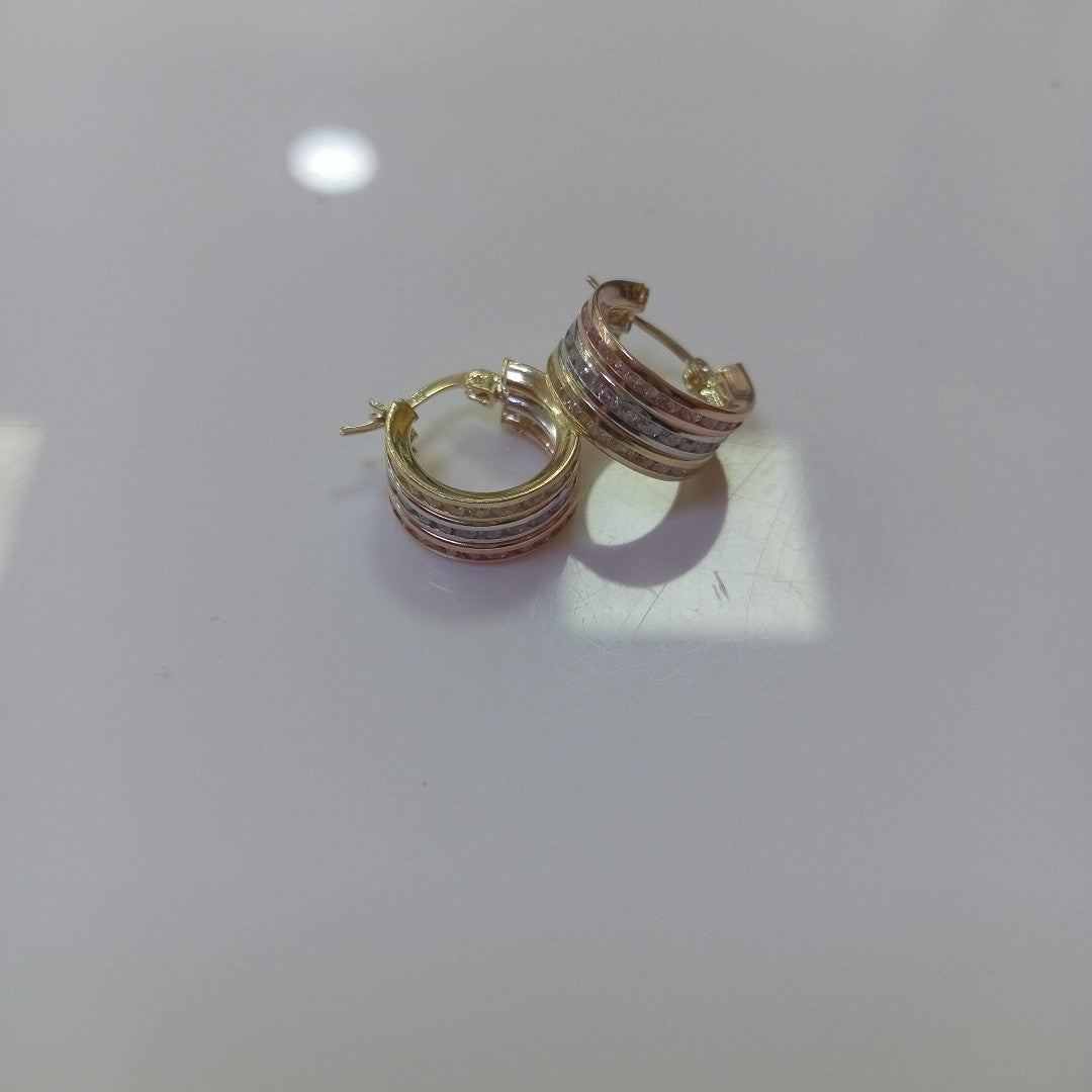 ARRACADAS ORO 14K 2.7 (NUEVO)