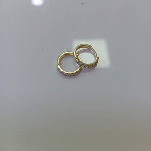 HUGGIES ORO 14K 1.1 (NUEVO)