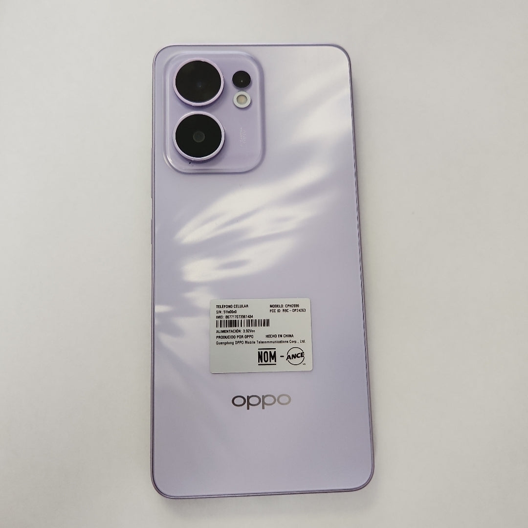 CELULAR OPPO  RENO 13F 5G CPH2699 (2025) 256 GB 12 GB RAM (SEMINUEVO)