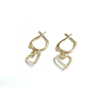 BROQUELES ORO 14K 1.9 (NUEVO)