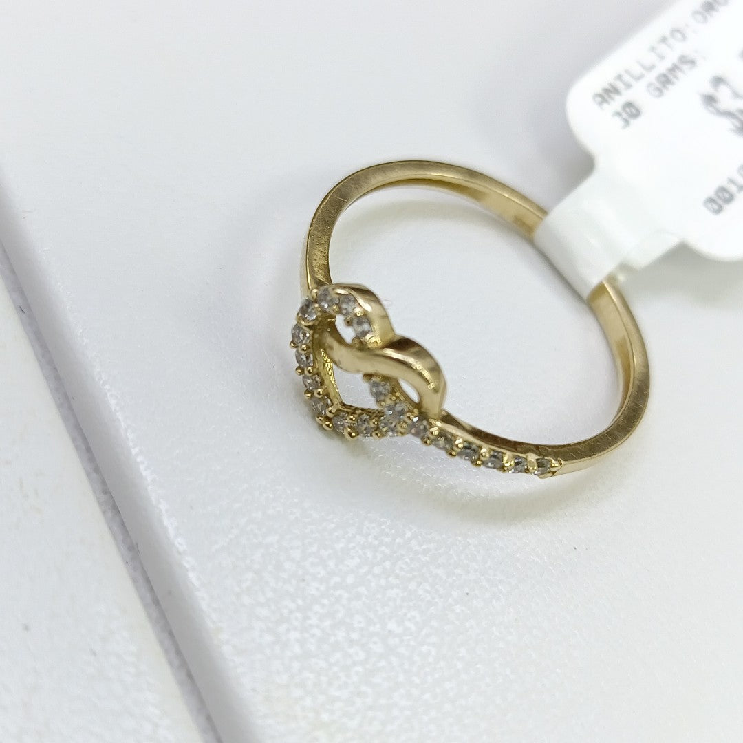 ANILLITO ORO 10 K 1,30 GRMS (SEMINUEVO)
