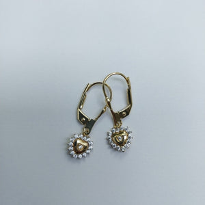 BROQUELES ORO 14K 2.1 (NUEVO)