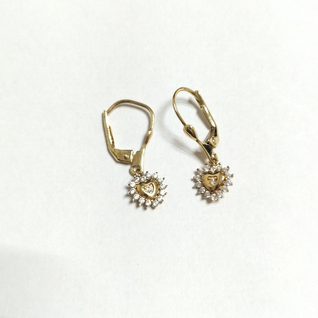 BROQUELES ORO 14K 2.1 (NUEVO)