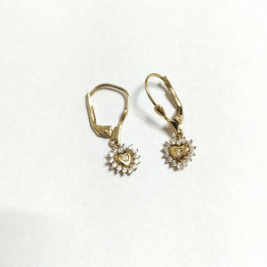 BROQUELES ORO 14K 2.1 (NUEVO)