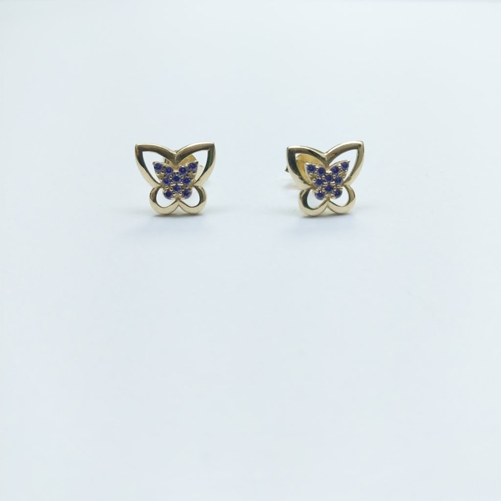 BROQUELES ORO 14K 1.5 (NUEVO)