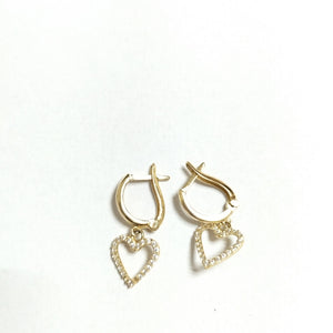 BROQUELES ORO 14K 1.9 (NUEVO)